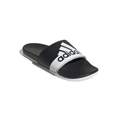 ADIDAS PERFORMANCE Adidas Badeschuhe Adilette Comfort Logo #23 Schwarz/weiss - 1 Paar