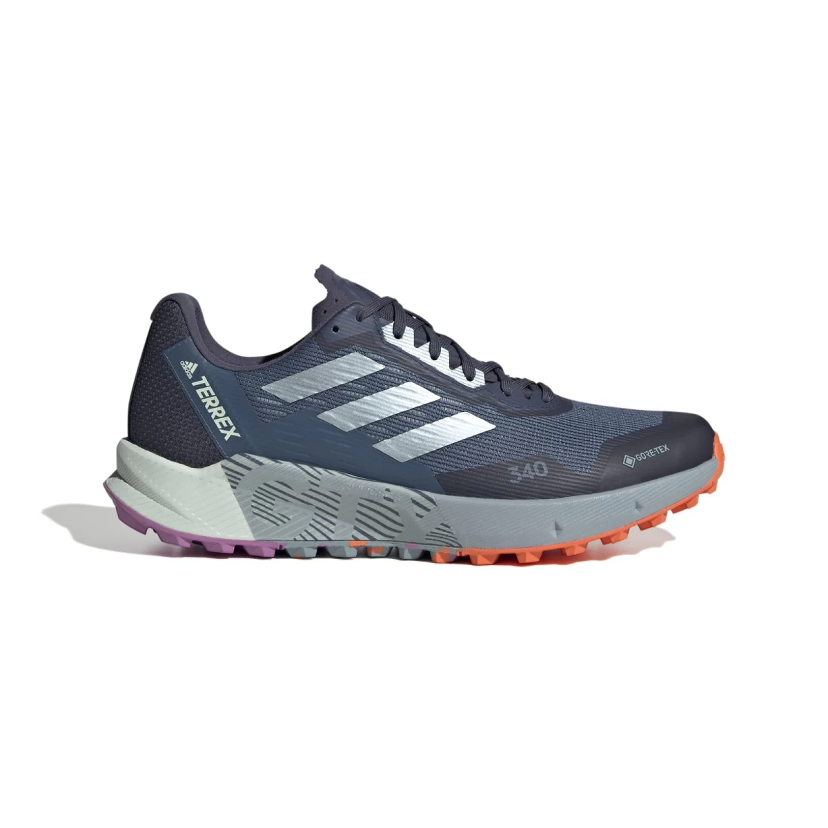ADIDAS PERFORMANCE Adidas Trail-Laufschuhe Terrex Agravic Flow 2 GTX (wasserdicht, Atmungsaktiv) Stahlblau Herren 5 ADIDAS PERFORMANCE Adidas Trail-Laufschuhe Terrex Agravic Flow 2 GTX (wasserdicht, Atmungsaktiv) Stahlblau Herren – Bild 3