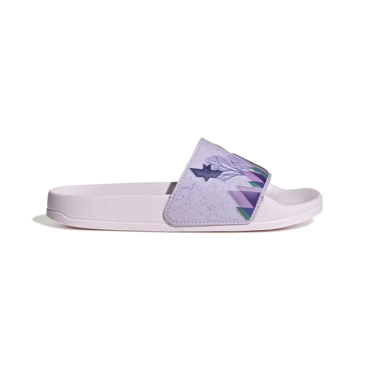 ADIDAS PERFORMANCE Adidas Badeschuhe Adilette X Disney Die Eiskönigin Shower Fliederviolett Kinder 12 ADIDAS PERFORMANCE Adidas Badeschuhe Adilette X Disney Die Eiskönigin Shower Fliederviolett Kinder – Bild 10