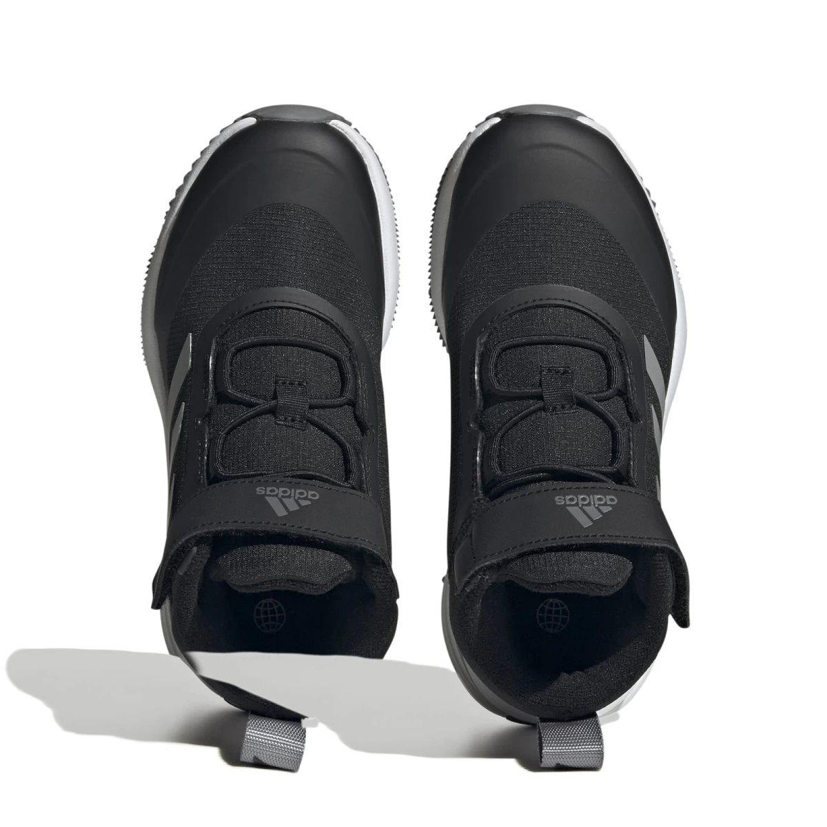 ADIDAS PERFORMANCE Adidas Laufschuhe Fortarun (Freizeit, All Terrain, Cloudfoam, Klett) Schwarz Kinder 6 ADIDAS PERFORMANCE Adidas Laufschuhe Fortarun (Freizeit, All Terrain, Cloudfoam, Klett) Schwarz Kinder – Bild 4