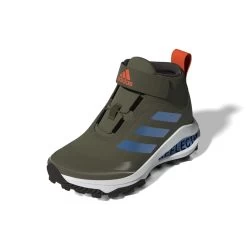 ADIDAS PERFORMANCE Adidas Laufschuhe Fortarun (Freizeit, All Terrain, Cloudfoam, Klett) Olivegrün Kinder
