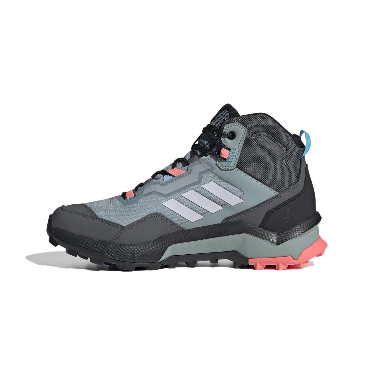 ADIDAS PERFORMANCE Adidas Wanderschuhe Terrex AX4 Mid GTX (Trail, Wasserdicht, Halbhoch) Grau Damen 8 ADIDAS PERFORMANCE Adidas Wanderschuhe Terrex AX4 Mid GTX (Trail, Wasserdicht, Halbhoch) Grau Damen – Bild 6