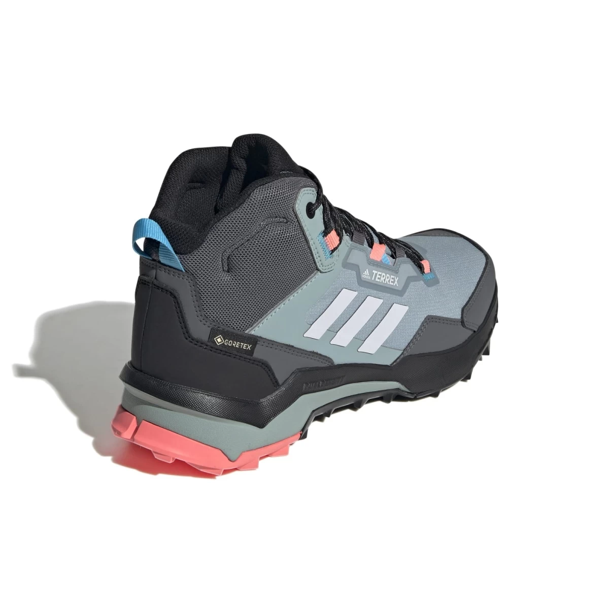 ADIDAS PERFORMANCE Adidas Wanderschuhe Terrex AX4 Mid GTX (Trail, Wasserdicht, Halbhoch) Grau Damen 9 ADIDAS PERFORMANCE Adidas Wanderschuhe Terrex AX4 Mid GTX (Trail, Wasserdicht, Halbhoch) Grau Damen – Bild 7