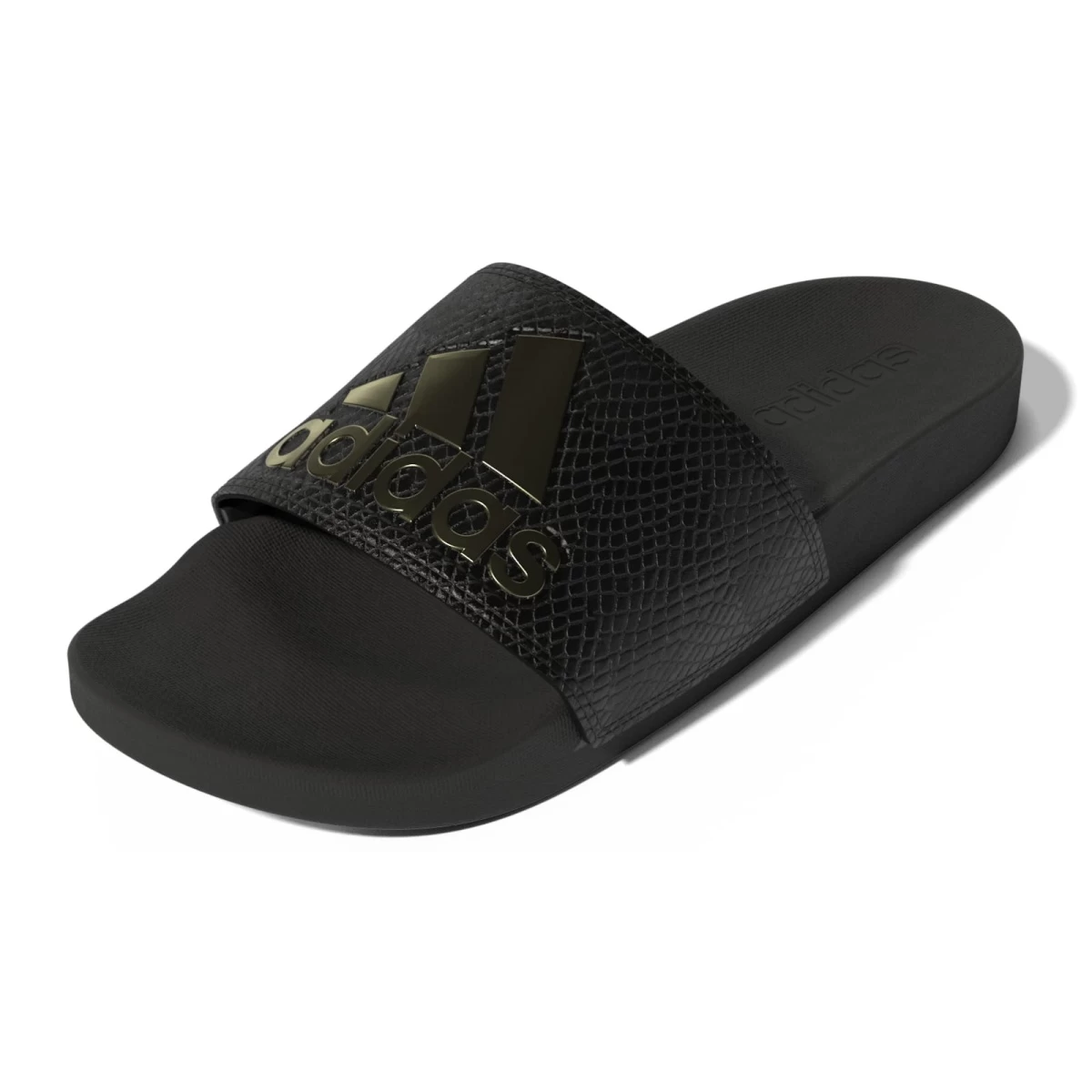 ADIDAS PERFORMANCE Adidas Badeschuhe Adilette Comfort Schwarz/gold/schwarz Damen 4 ADIDAS PERFORMANCE Adidas Badeschuhe Adilette Comfort Schwarz/gold/schwarz Damen – Bild 2