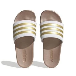 ADIDAS PERFORMANCE Adidas Badeschuhe Adilette Comfort Weiss/gold Damen 14 ADIDAS PERFORMANCE Adidas Badeschuhe Adilette Comfort Weiss/gold Damen -Sportausrüstung adidas H03618 adilette Comfort203 1200x1200 1