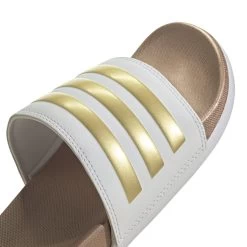 ADIDAS PERFORMANCE Adidas Badeschuhe Adilette Comfort Weiss/gold Damen 18 ADIDAS PERFORMANCE Adidas Badeschuhe Adilette Comfort Weiss/gold Damen -Sportausrüstung adidas H03618 adilette Comfort208 1200x1200 1