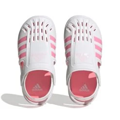 ADIDAS PERFORMANCE Adidas Sandale Water Sandal (Klettverschluss, Geschlossener Zehenbereich) Weiss/pink Badeschuhe Kinder -Sportausrüstung adidas H06320 Sandale water203 1200x1200 1