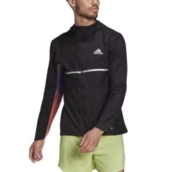 ADIDAS PERFORMANCE Adidas Lauf-Trainingsjacke Own The Run Colorblock (regulär, AEROREADY Technologie) 2022 Schwarz Herren