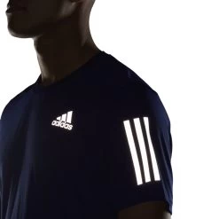 ADIDAS PERFORMANCE Adidas Lauf-Tshirt Own The Run (feuchtigkeitsabsorbierend, Reflektierend) 2022 Indigoblau Herren -Sportausrüstung adidas HB7439 OTR Tshirt205 1200x1200 1