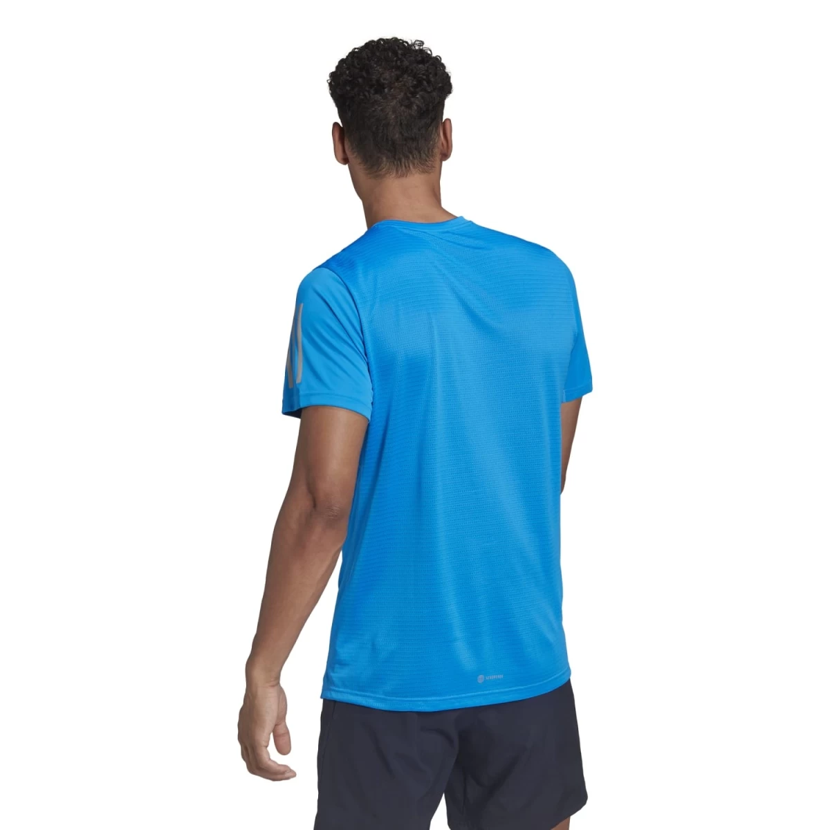 ADIDAS PERFORMANCE Adidas Lauf-Tshirt Own The Run (feuchtigkeitsabsorbierend, Reflektierend) Blau Herren 7 ADIDAS PERFORMANCE Adidas Lauf-Tshirt Own The Run (feuchtigkeitsabsorbierend, Reflektierend) Blau Herren – Bild 5