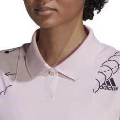 ADIDAS PERFORMANCE Adidas Tennis-Polo Club Graphic Pink Damen -Sportausrüstung adidas HC8476 Polo Club Damen202 1200x1200 1