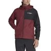 ADIDAS PERFORMANCE Adidas Regenjacke Terrex Multi Rain.Rdy 2-Layer (atmungsaktiv, Wasserdicht, 2,5-Lagen) Weinrot Herren -Sportausrüstung adidas HI1625 MT RR Jacke207 1200x1200 1