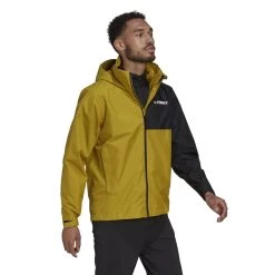 ADIDAS PERFORMANCE Adidas Regenjacke Terrex Multi Rain.Rdy 2-Layer (atmungsaktiv, Wasserdicht, 2,5-Lagen) Olivegrün/schwarz Herren -Sportausrüstung adidas HI1626 MT RR Jacke205 1200x1200 1