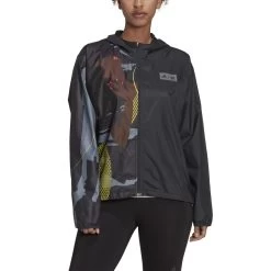 ADIDAS PERFORMANCE Adidas Laufjacke Thebe Magugu Wind.Rdy Carbongrau Damen