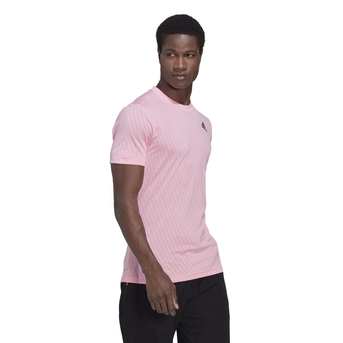 ADIDAS PERFORMANCE Adidas Tennis-Tshirt Freelift (Recycling-Polyester) HEAT.RDY Pink Herren 8 ADIDAS PERFORMANCE Adidas Tennis-Tshirt Freelift (Recycling-Polyester) HEAT.RDY Pink Herren – Bild 6