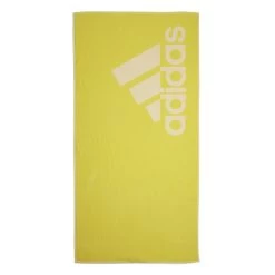 ADIDAS PERFORMANCE Adidas Duschtuch (100% Baumwolle) Logo Gelb 140x70cm