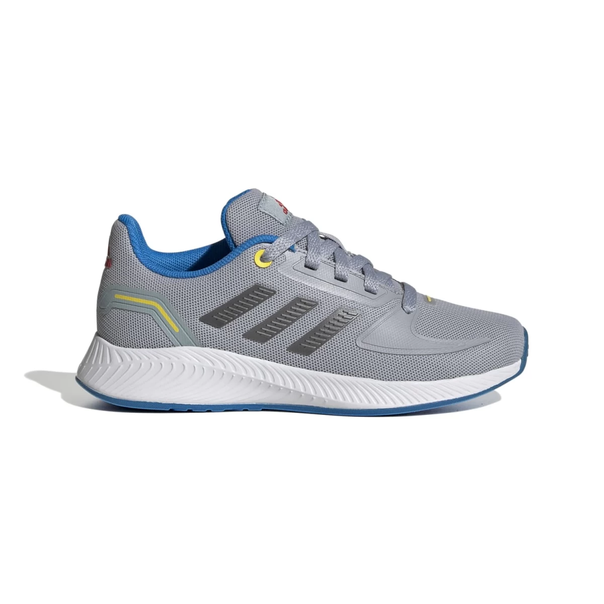 ADIDAS PERFORMANCE Adidas Laufschuhe Runfalcon 2.0 Silbergrau/blau Kinder 5 ADIDAS PERFORMANCE Adidas Laufschuhe Runfalcon 2.0 Silbergrau/blau Kinder – Bild 3