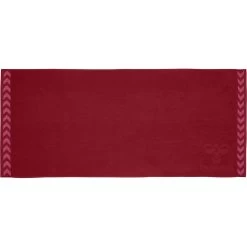 Hummel Duschtuch Logo Gross Dunkelrot 160x70cm
