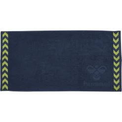 Hummel Handtuch Logo Klein Denimblau 100x50cm