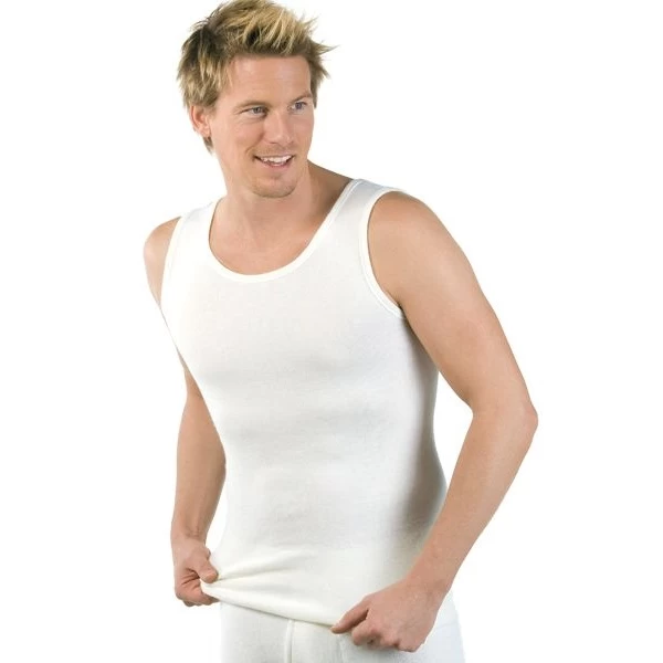 Medima Unterwäsche Unterhemd Tank Top ärmellos (Angora Und Baumwolle) Weiss Herren (Gr. S-L) 3 Medima Unterwäsche Unterhemd Tank Top ärmellos (Angora Und Baumwolle) Weiss Herren (Gr. S-L)
