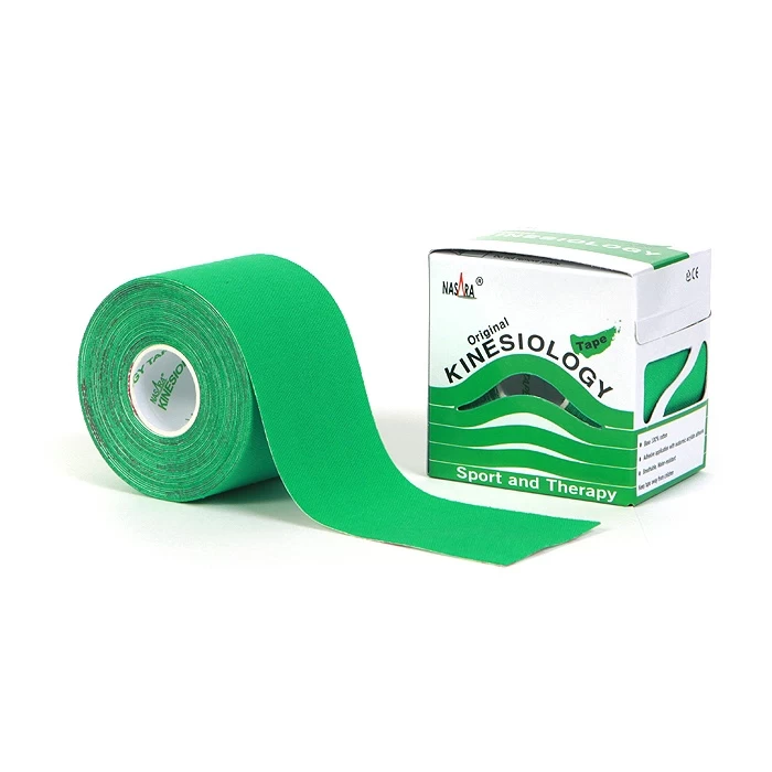 Nasara Tape Original Kinesiology 5cm X 5 Meter Grün 3 Nasara Tape Original Kinesiology 5cm X 5 Meter Grün