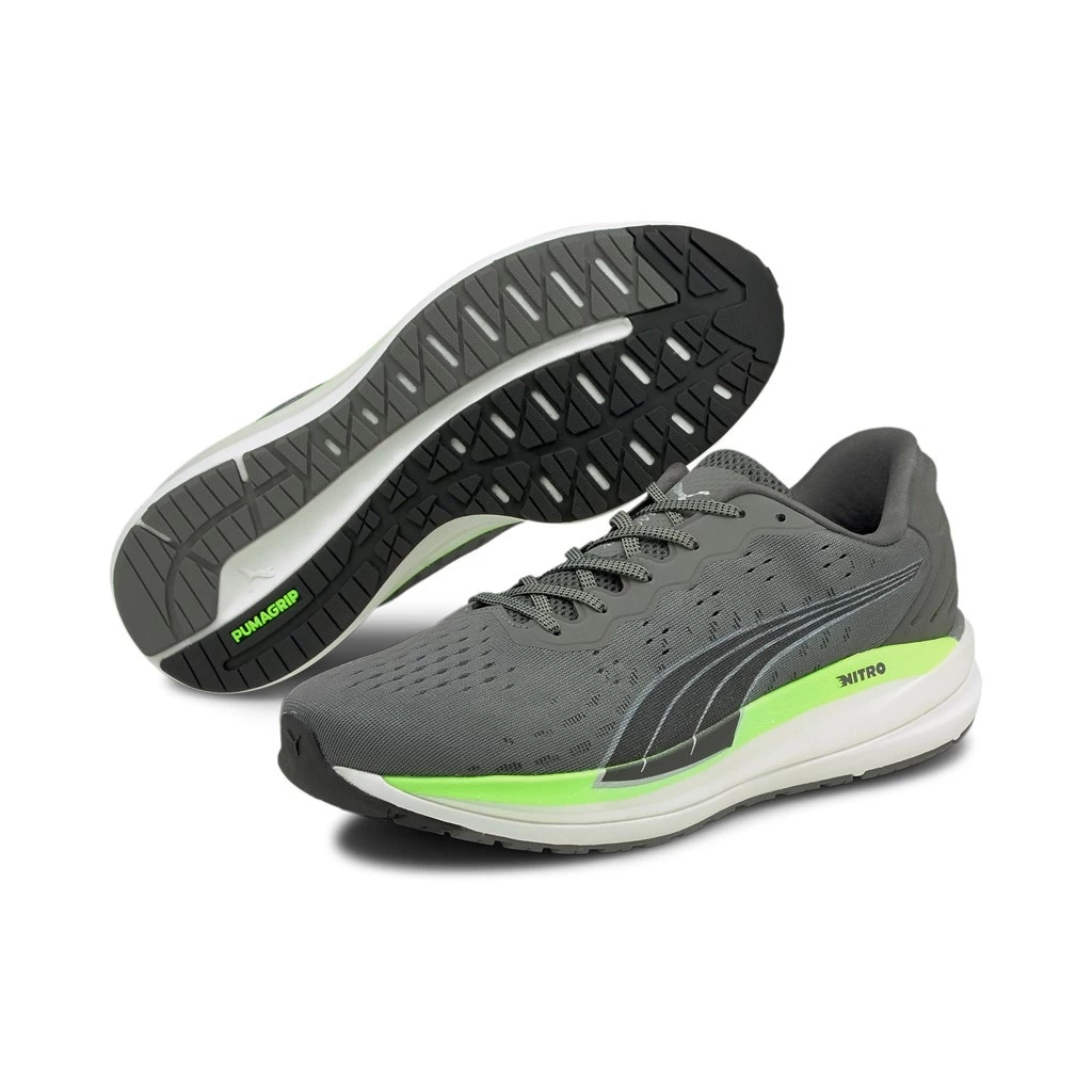 Puma Laufschuhe Magnify Nitro (Dämpfung) Graugrün Herren 3 Puma Laufschuhe Magnify Nitro (Dämpfung) Graugrün Herren