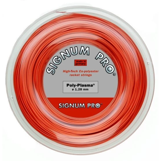 Signum Pro Tennissaite Poly Plasma (Haltbarkeit) Orange 100 Meter Rolle 3 Signum Pro Tennissaite Poly Plasma (Haltbarkeit) Orange 100 Meter Rolle