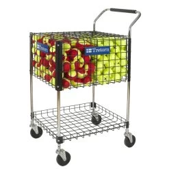 Tretorn Tennis-Ballwagen Metall (für Ca. 325 Tennisbälle)