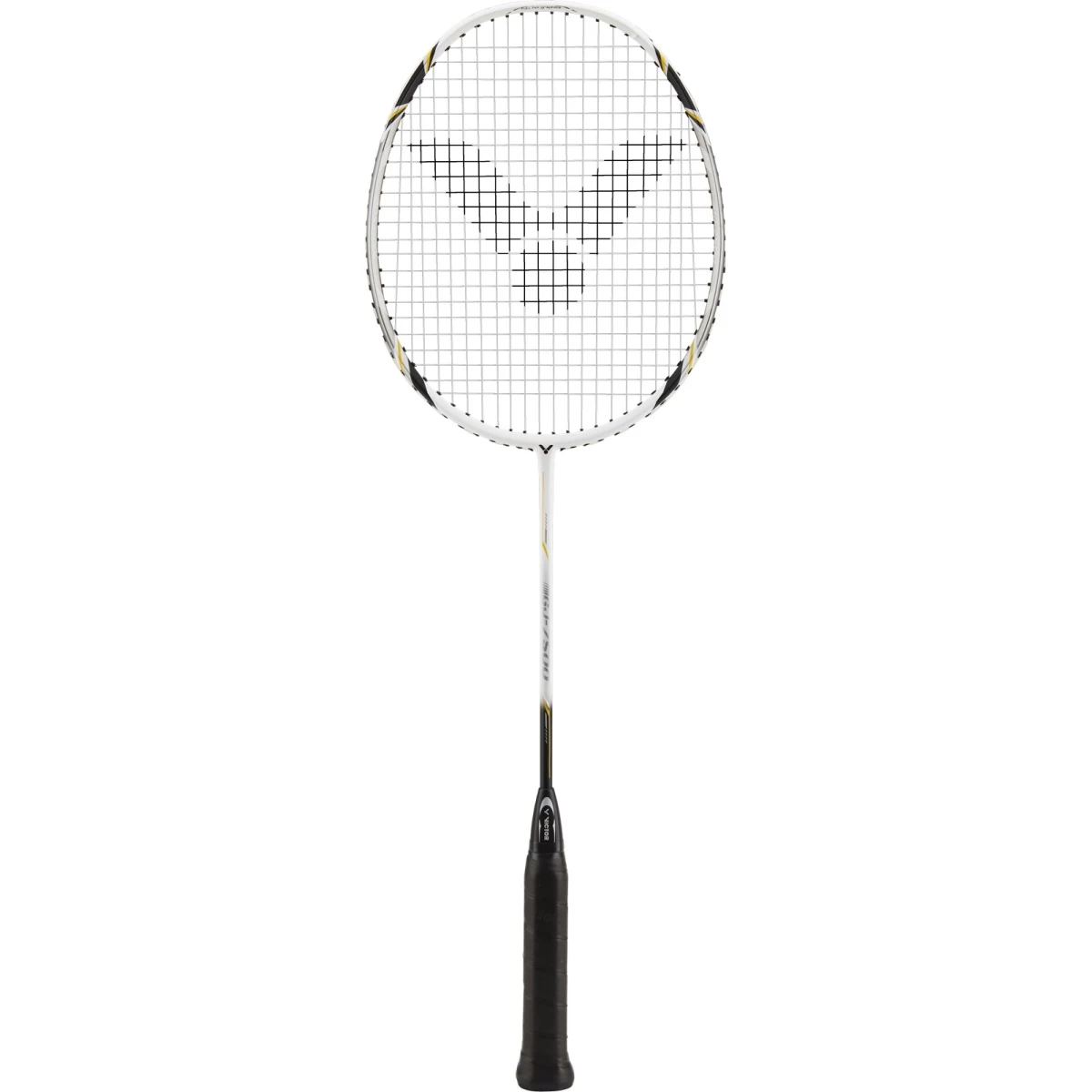 Victor Kinder-Badmintonschläger G 7500 JR (76g/ausgewogen/steif) Weiss - Besaitet - 3 Victor Kinder-Badmintonschläger G 7500 JR (76g/ausgewogen/steif) Weiss - Besaitet -