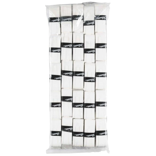 Wilson Overgrip Pro 0.6mm (Komfort/glatt/leicht Haftend) Weiss 50er Clip-Beutel 3 Wilson Overgrip Pro 0.6mm (Komfort/glatt/leicht Haftend) Weiss 50er Clip-Beutel